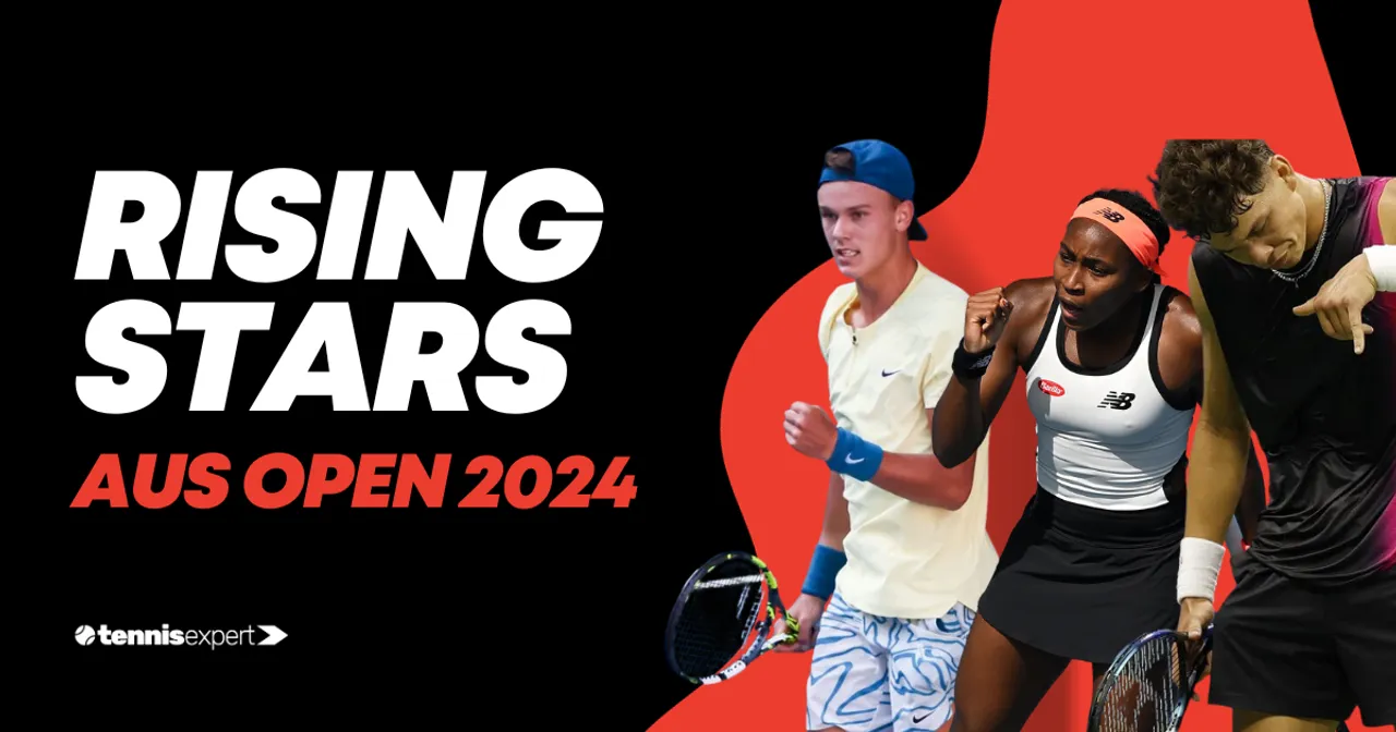 Rising Tennis Stars Ready to Conquer the Australian Open 2024