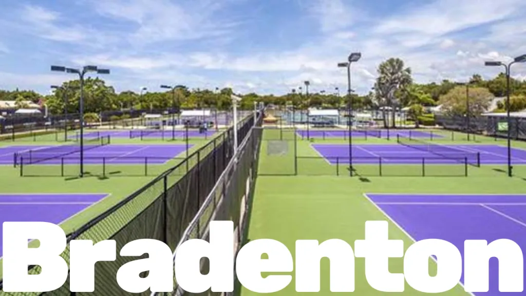IMG Academy tennis complex in Bradenton, Florida