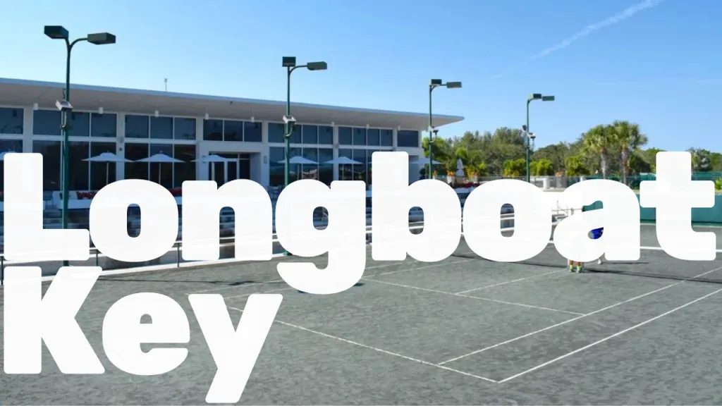 Longboat Key Club Tennis courts on the Florida Gulf coast