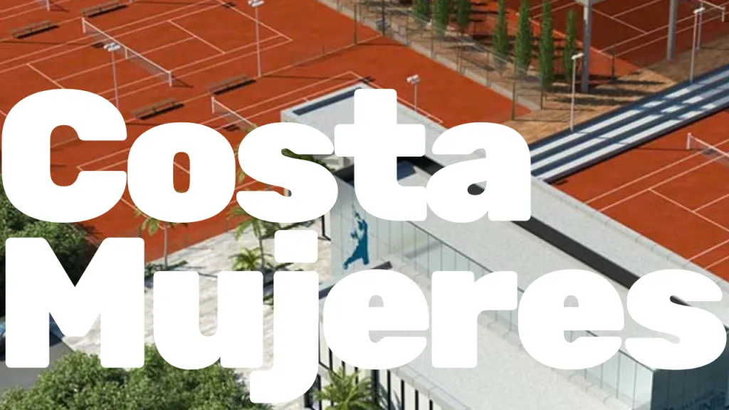 Rafael Nadal Tennis Center in Costa Mujeres, Mexico with red clay courts