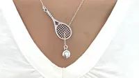 Lariat Tennis Necklace