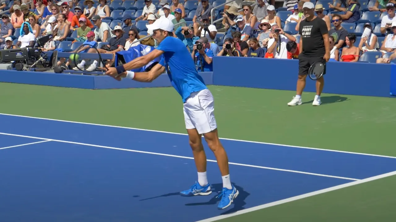 Tennis Return Attacking Second Serve