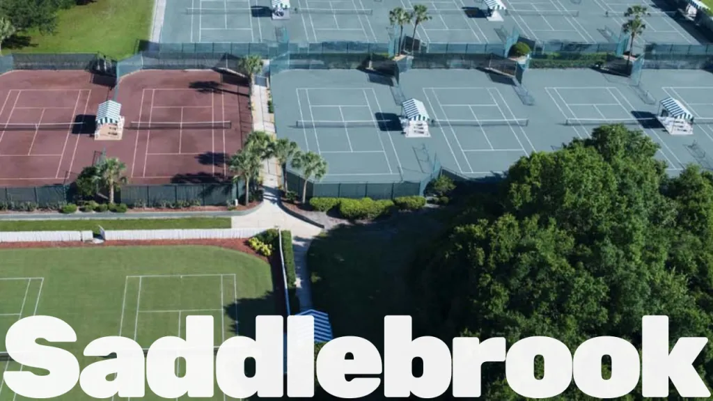 Saddlebrook Resort tennis facilities in Wesley Chapel, Florida