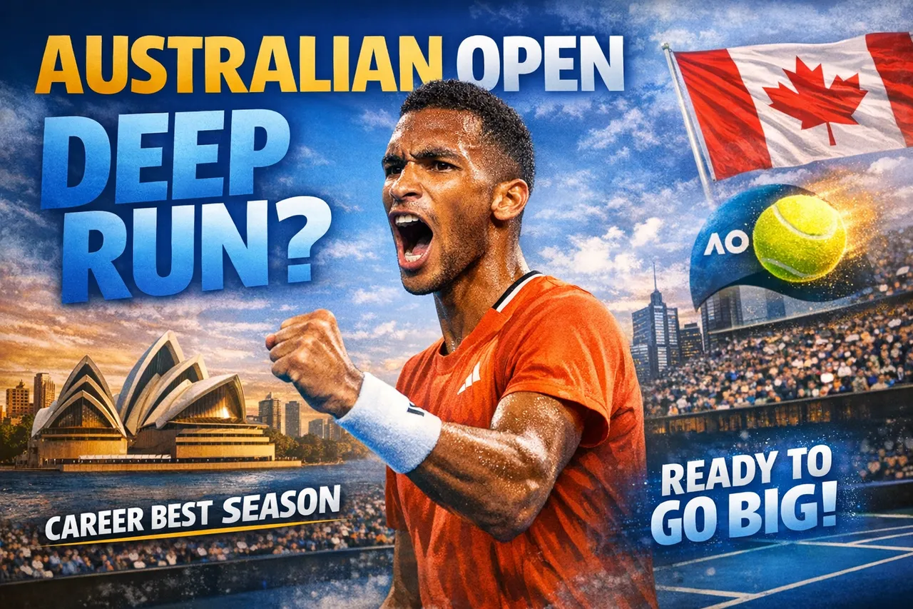 Auger-Aliassime Eyes Deep Australian Open Run After Career Year