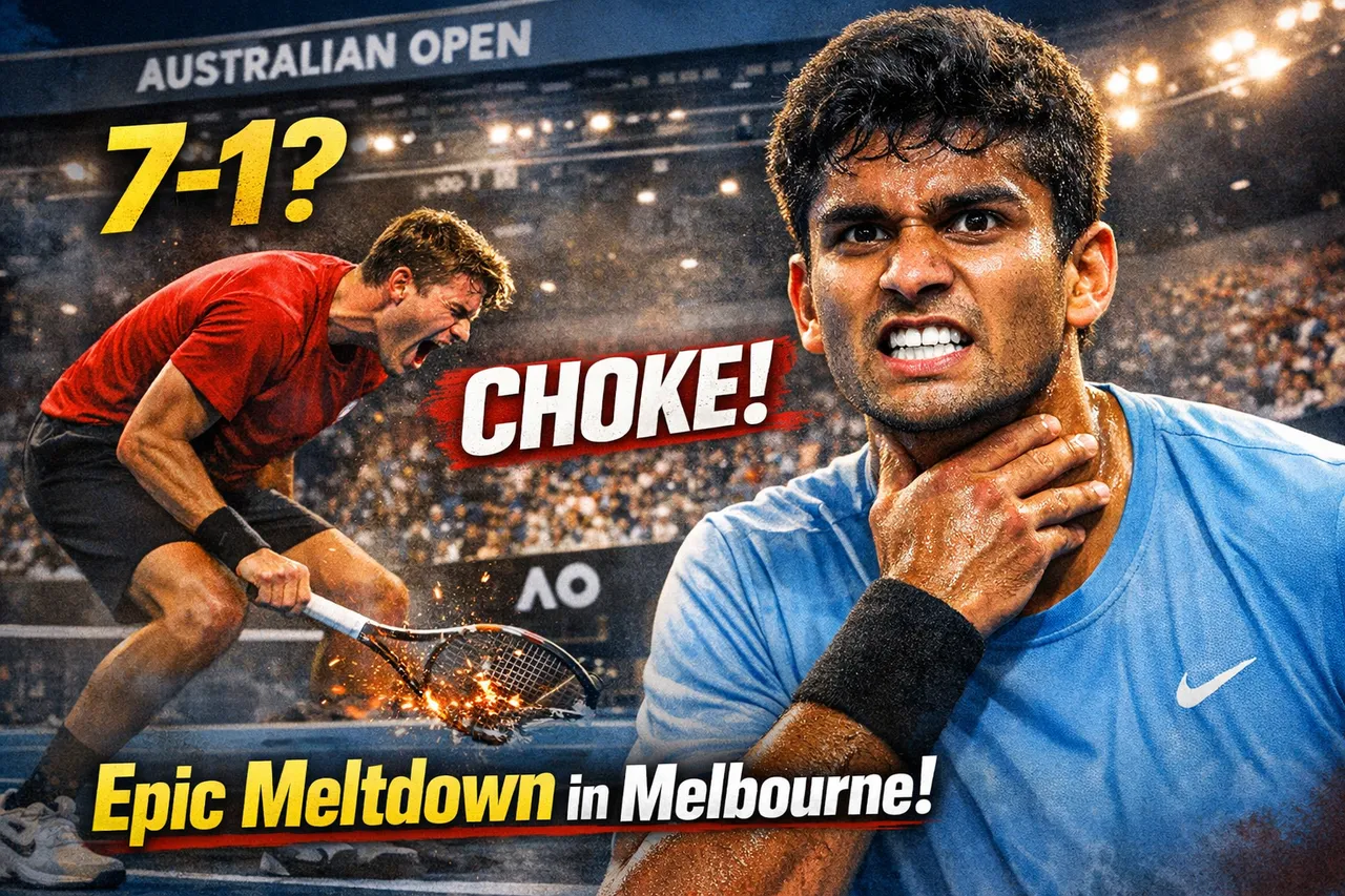 Basavareddy’s ‘Choke’ Celebration Caps Ofner’s Premature Meltdown In Melbourne