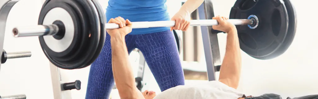 bench press for upper body strength in tennis