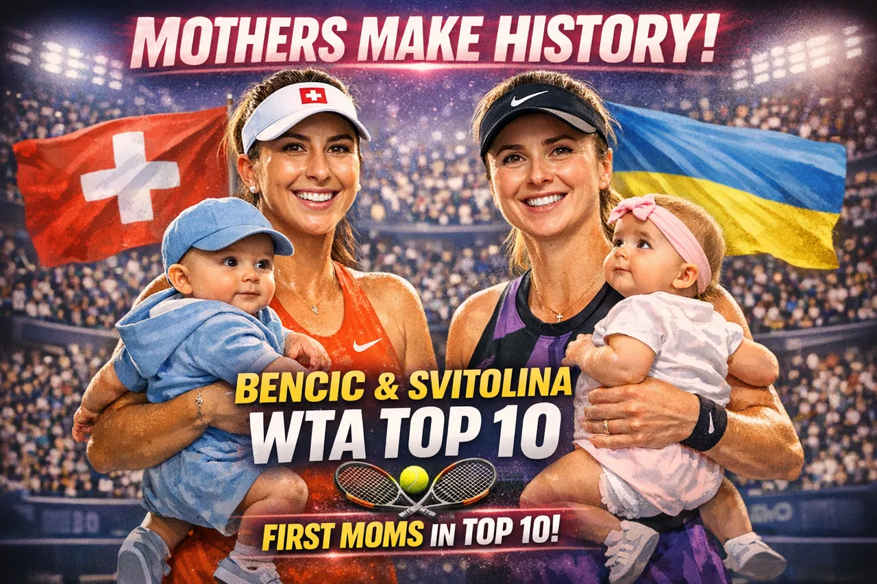 Mothers Make History: Bencic And Svitolina Both In WTA Top 10