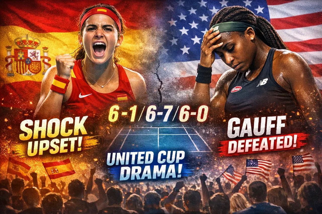 Bouzas Maneiro Stuns Gauff As Spain Takes Early United Cup Lead