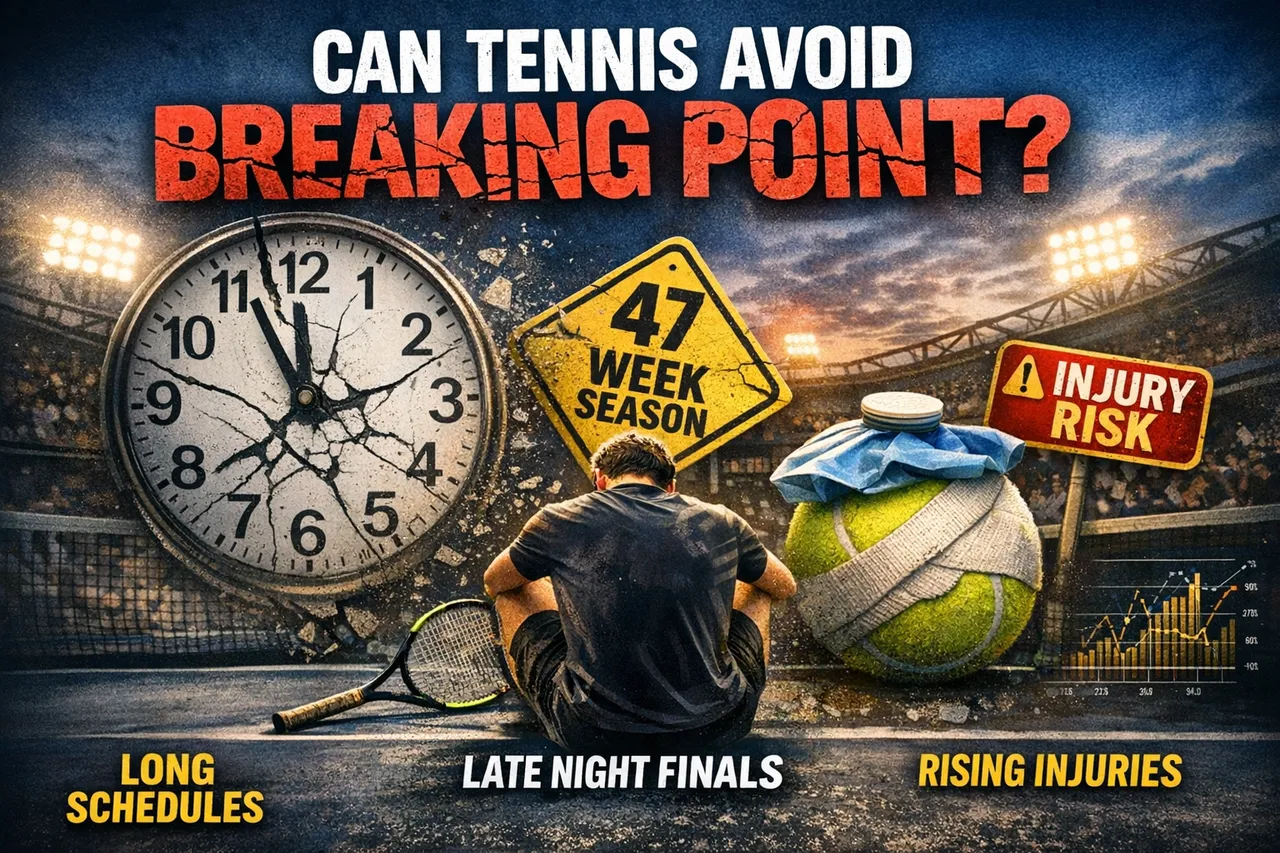 Can Tennis Avoid Breaking Point? Players Push For Shorter Season And Safer Scheduling