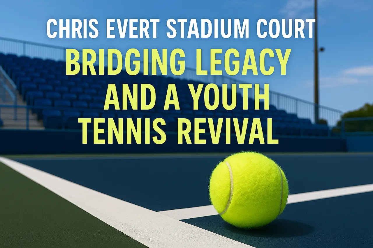 Chris Evert Stadium Court Bridges Legacy And A Youth Tennis Revival