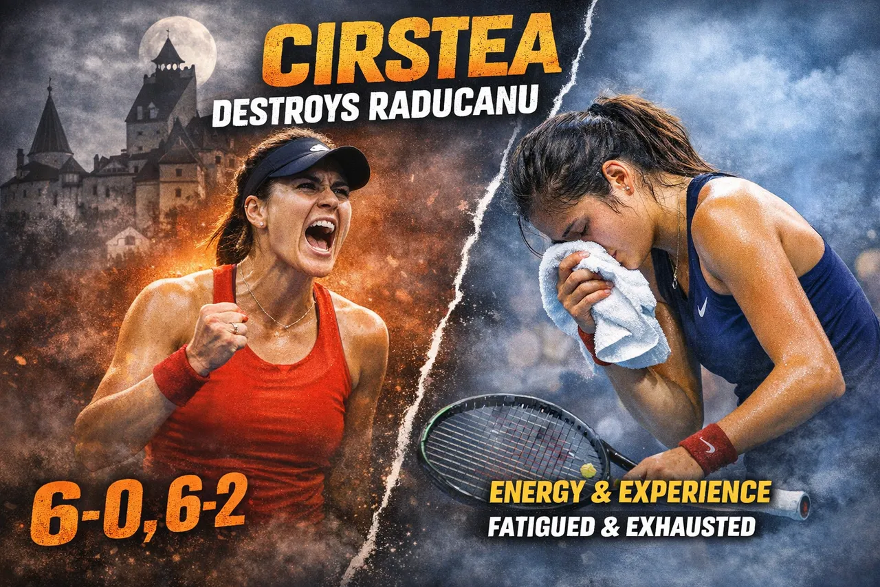Cirstea Beats Raducanu In Cluj As Fatigue Shows