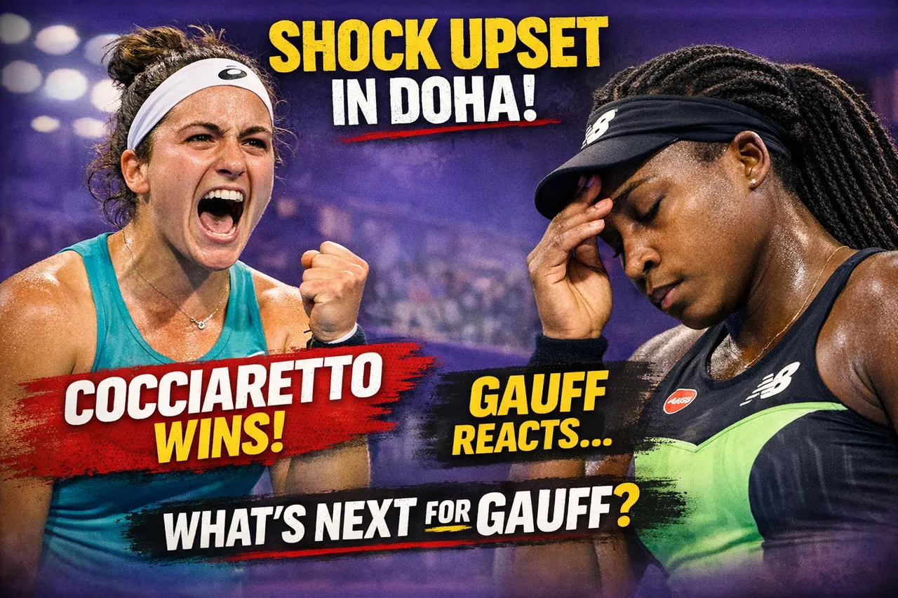 Cocciaretto Stuns Gauff In Doha As Gauff Keeps Perspective