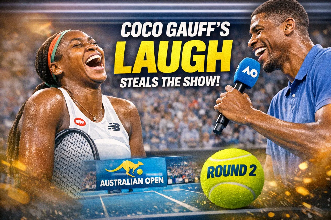 Coco Gauff’s Laugh Steals The Show As She Cruises Into Australian Open Second Round