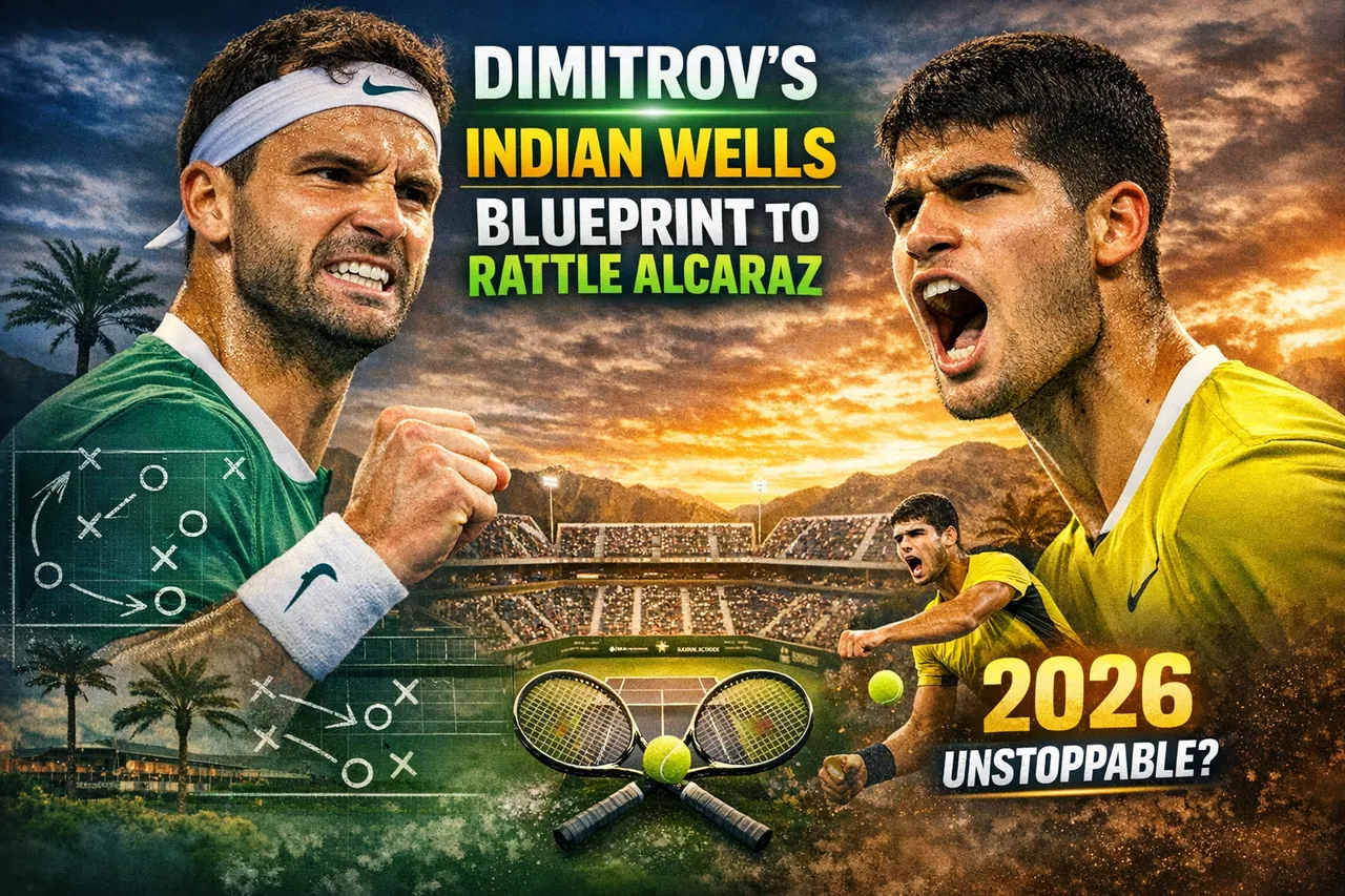 Dimitrov’s Indian Wells Blueprint To Rattle Alcaraz