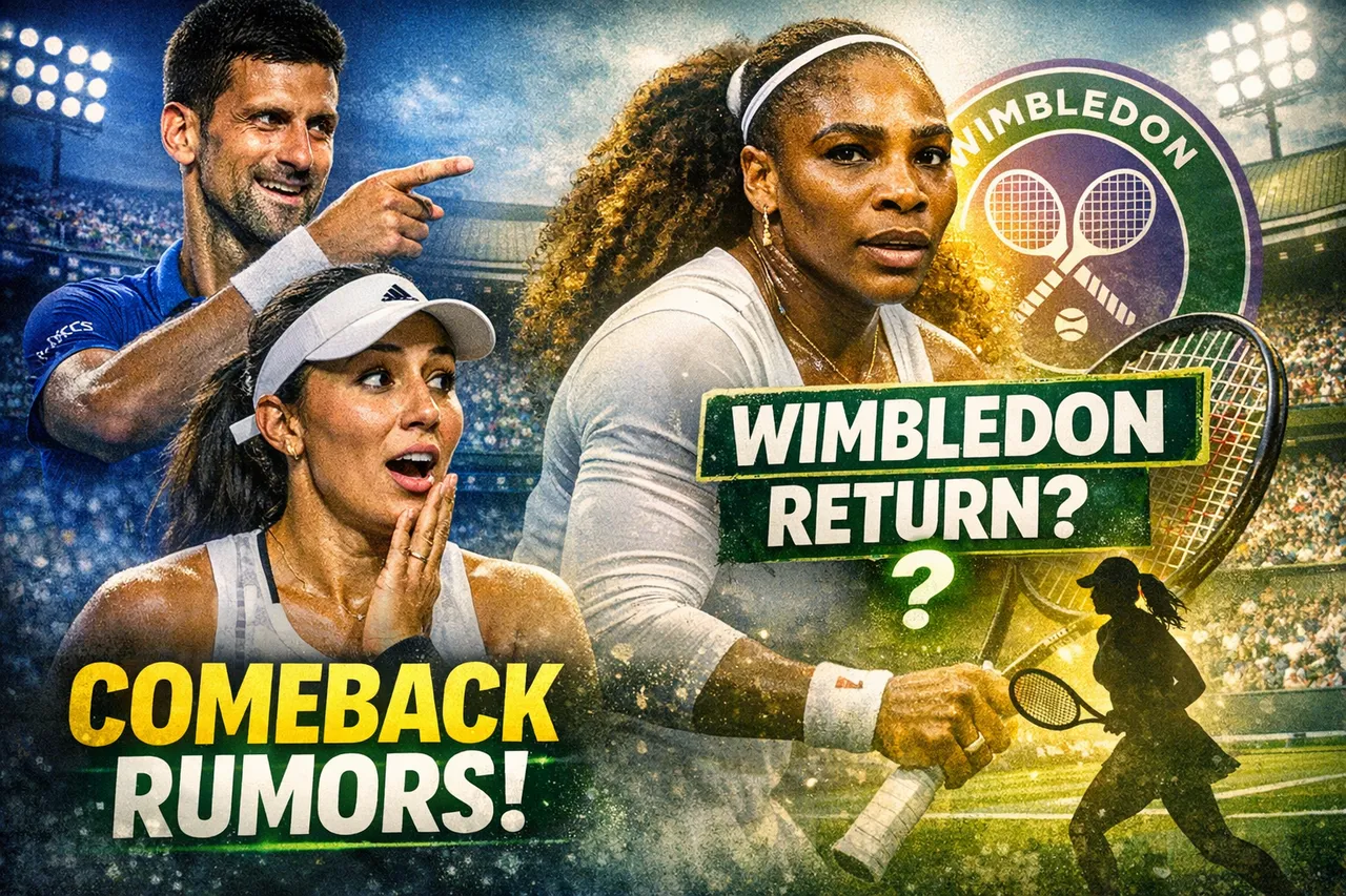 Djokovic And Pegula Stoke Serena Comeback Talk, Wimbledon Tops The Rumor Sheet