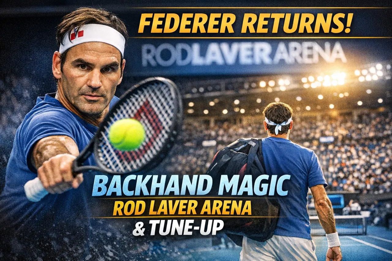 Federer’s Rod Laver Return: Backhand Magic And A Winning Tune-Up