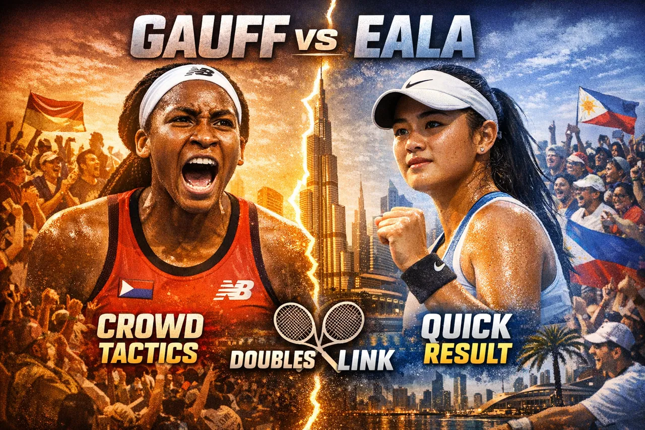 Gauff Vs Eala: Crowd, Doubles Link And A Quick Dubai Result