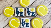 Tennis Ball Cookies