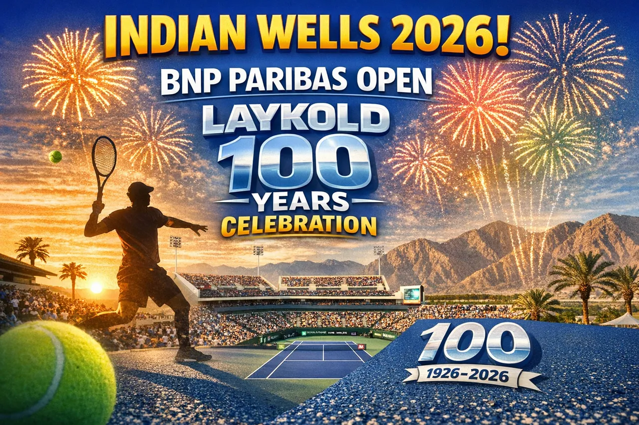 Indian Wells 2026: What To Know About The BNP Paribas Open And Laykold's Centenary