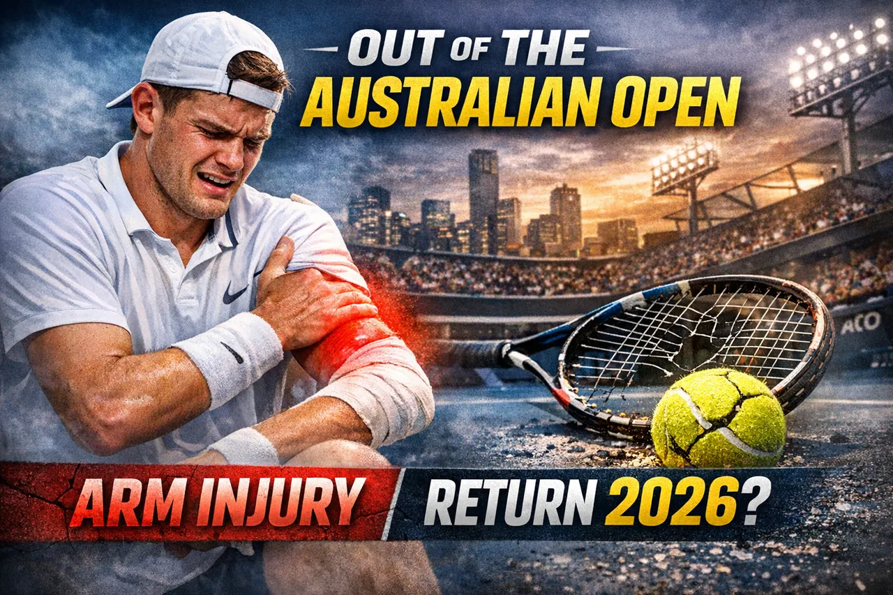 Jack Draper Will Miss Australian Open After Ongoing Arm Injury