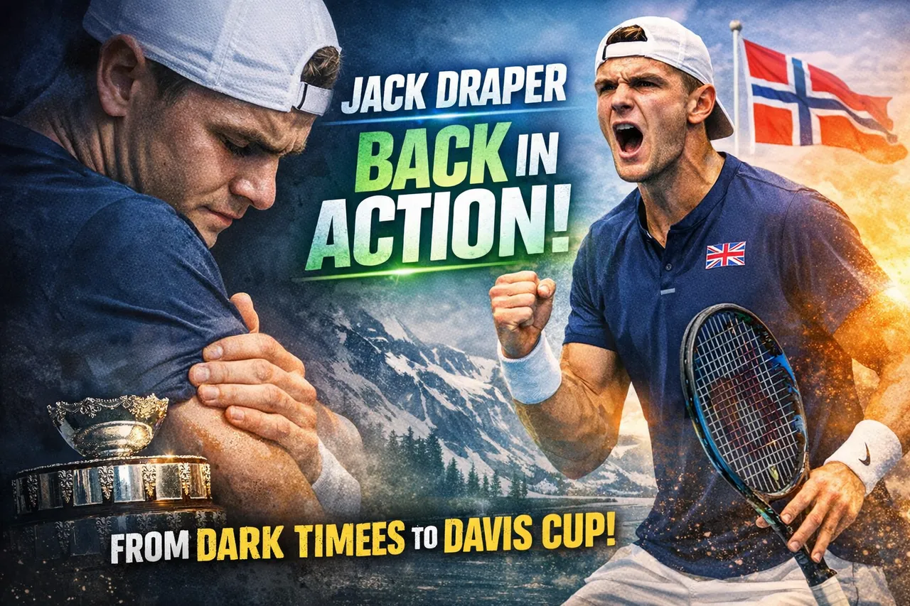 Jack Draper Ready For Davis Cup After 'Lots Of Dark Moments'