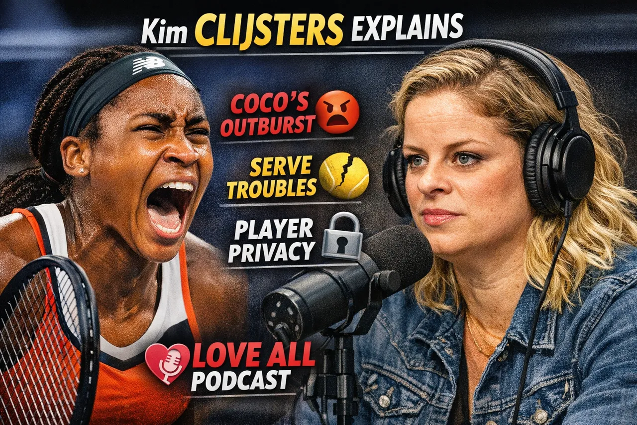 Kim Clijsters Explains Coco Gauff's Dubai Outburst And Serve Woes