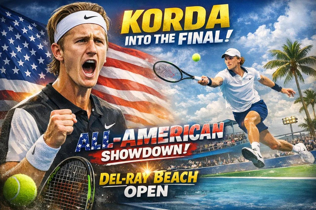 Korda Regains Form, Into Delray Beach Final With American Flair