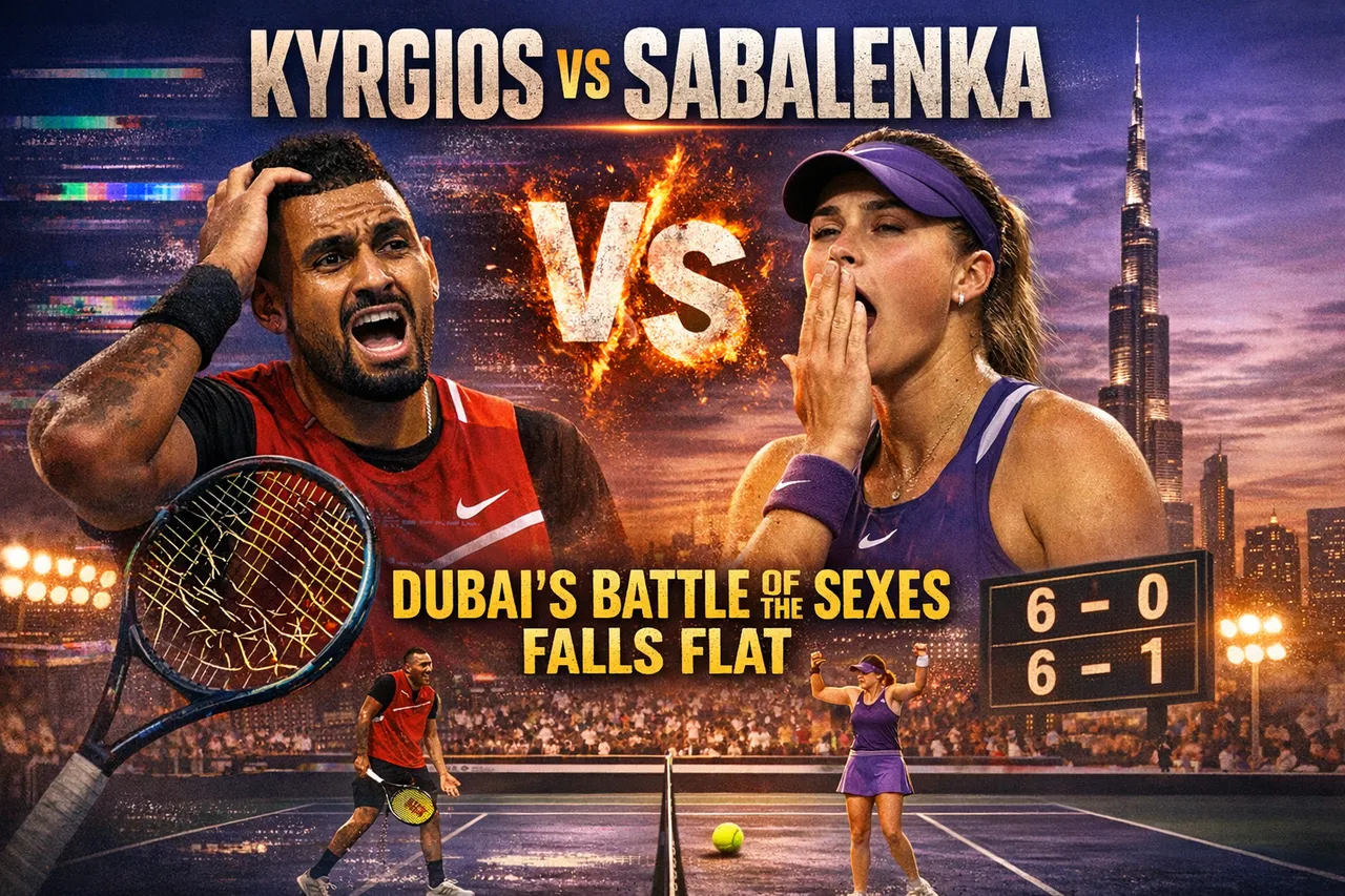 Kyrgios Vs. Sabalenka: Dubai’s Battle Of The Sexes Falls Flat
