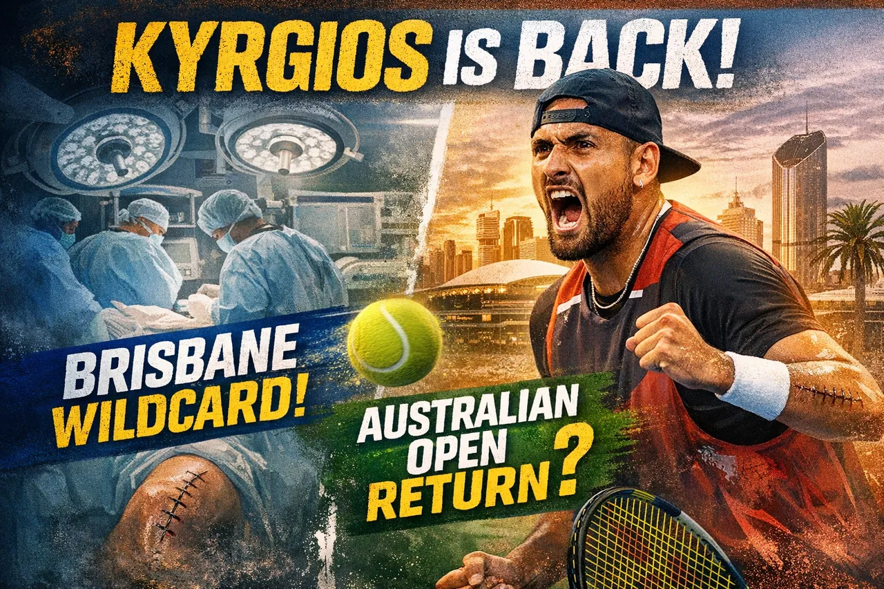 Kyrgios Given Wildcard Into Brisbane As He Hunts Australian Open Return
