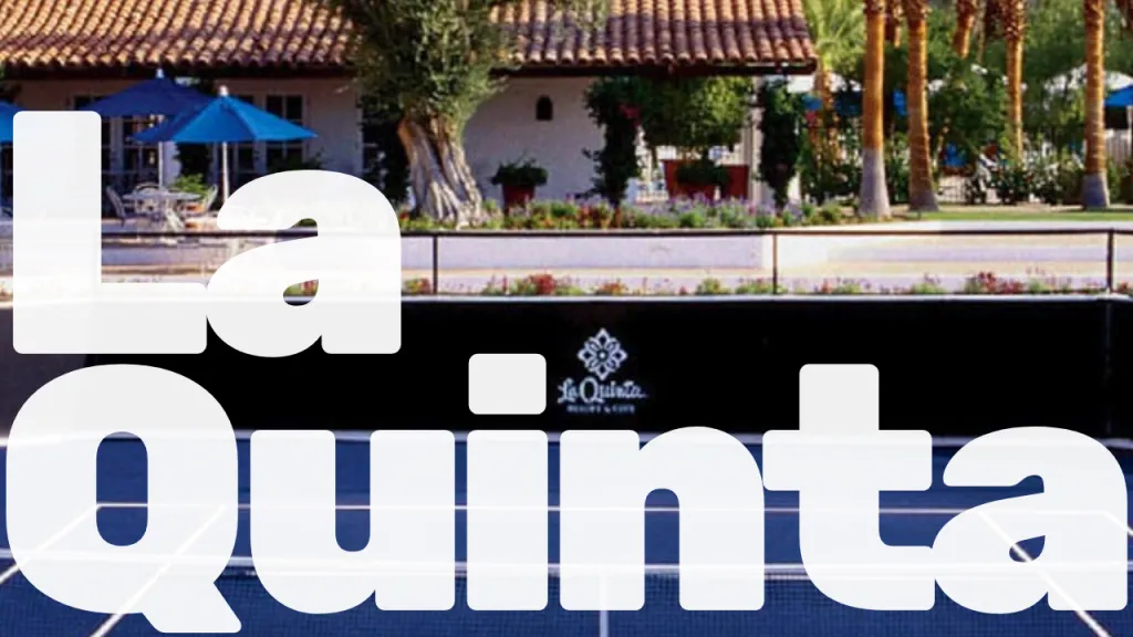 La Quinta Resort and Club tennis courts in Palm Springs, California