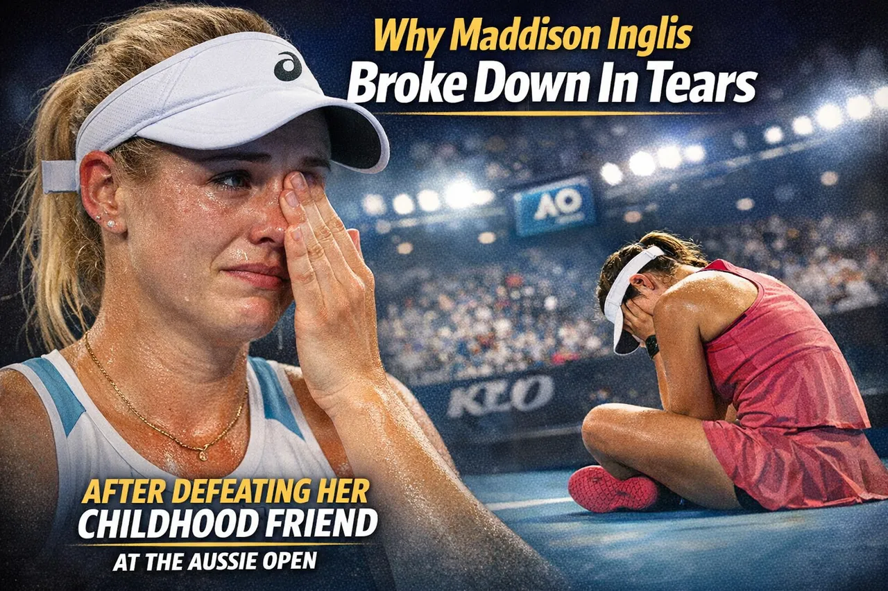 Why Maddison Inglis Broke Down In Tears After An Aussie Open Win
