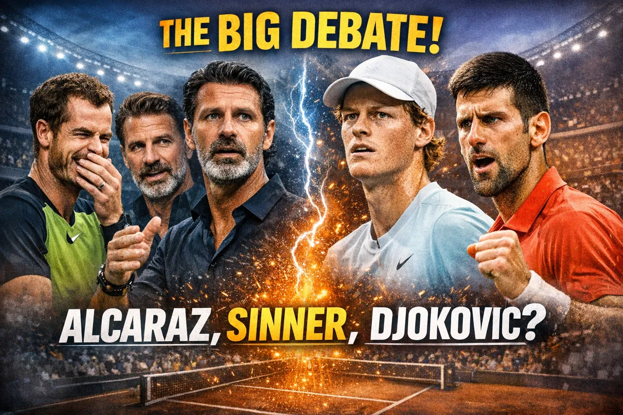 Murray, Mouratoglou And The Big Debate Over Alcaraz, Sinner And Djokovic