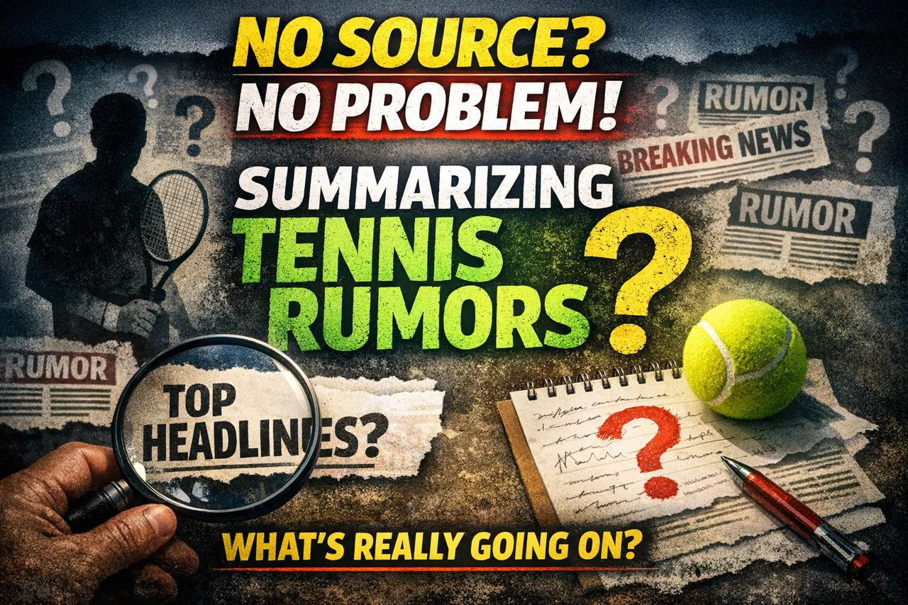 No Source, No Problem: How We Summarised Tennis Rumors With Care