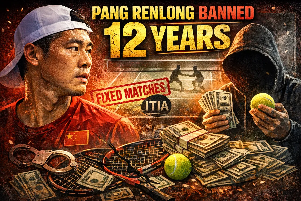 Chinese Player Pang Renlong Banned 12 Years After 22-Match Fixing Spree