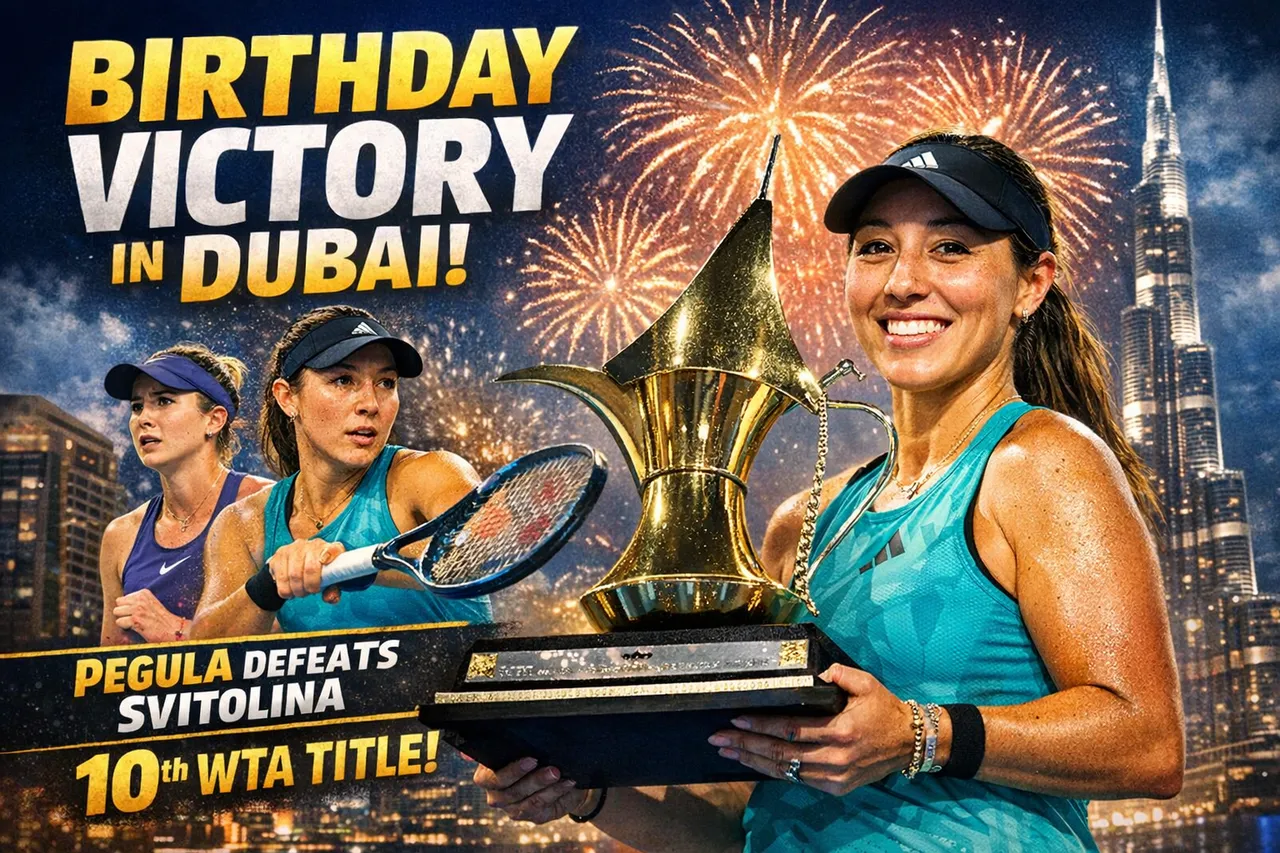 Pegula’s Birthday Weekend Ends With A Clinical Dubai Title