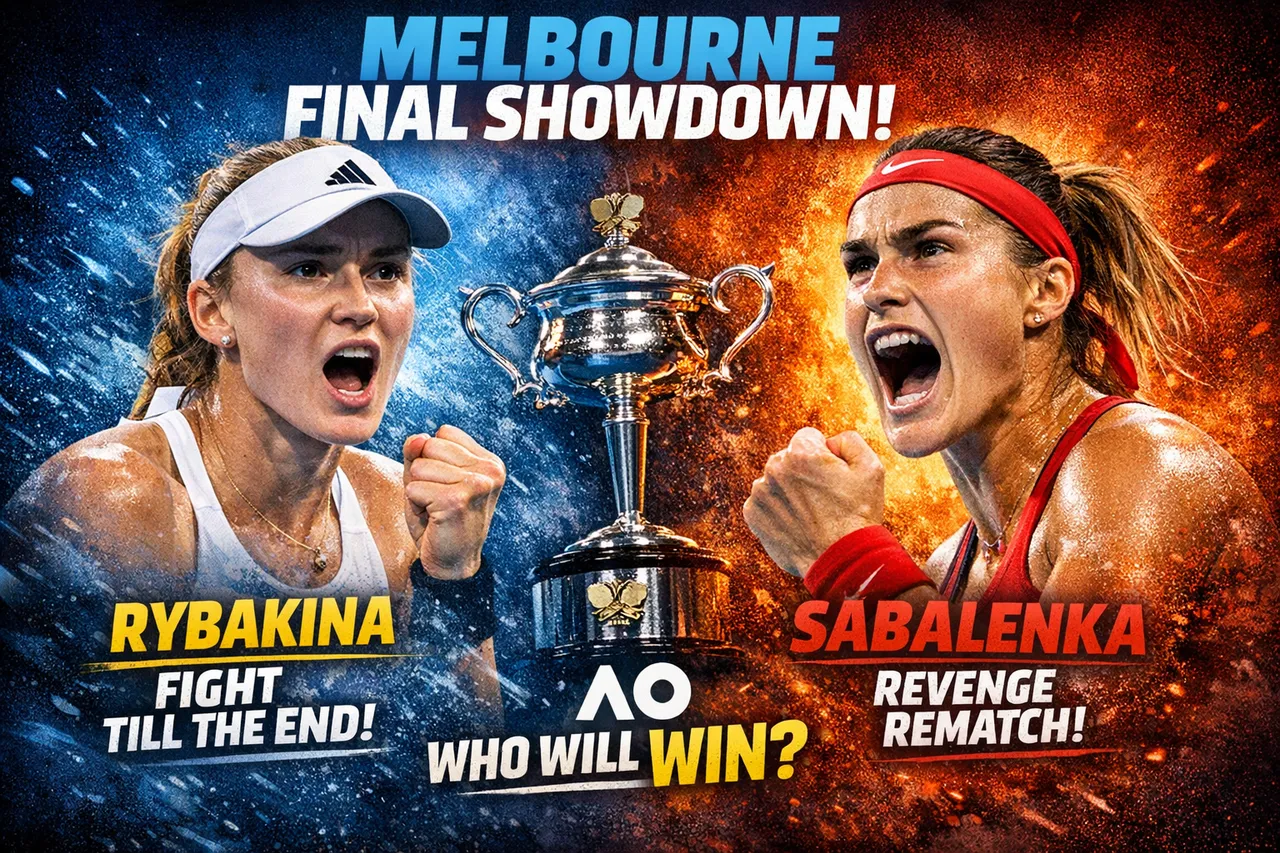 Rybakina Says She Will ‘Fight Till The End’ Against Sabalenka In Melbourne Final