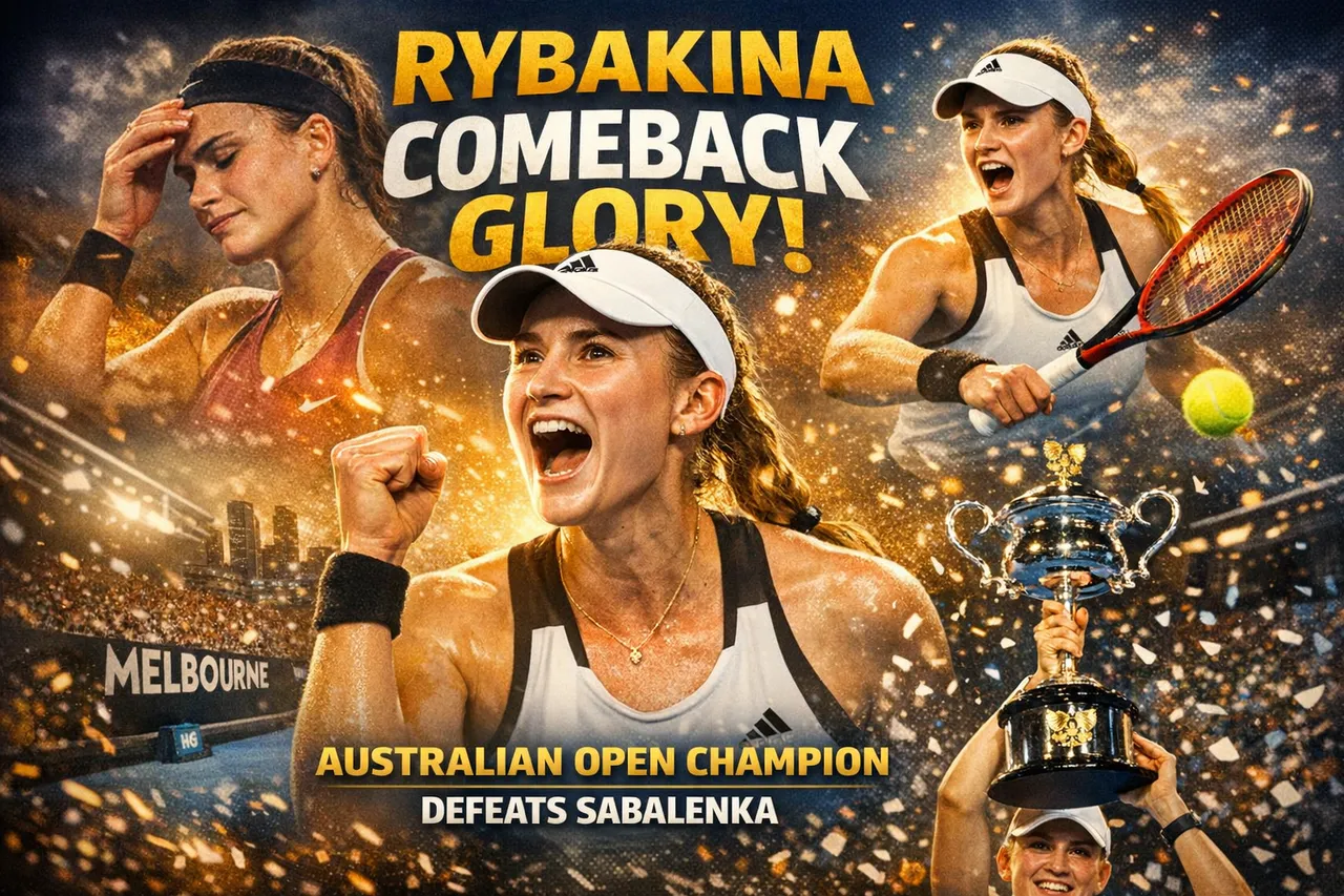 Rybakina Rewrites Her Story With a Melbourne Comeback