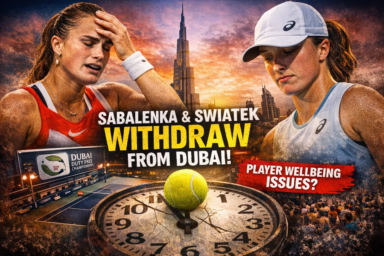 Sabalenka And Swiatek Withdraw From Dubai, Turning A Spotlight On WTA Scheduling