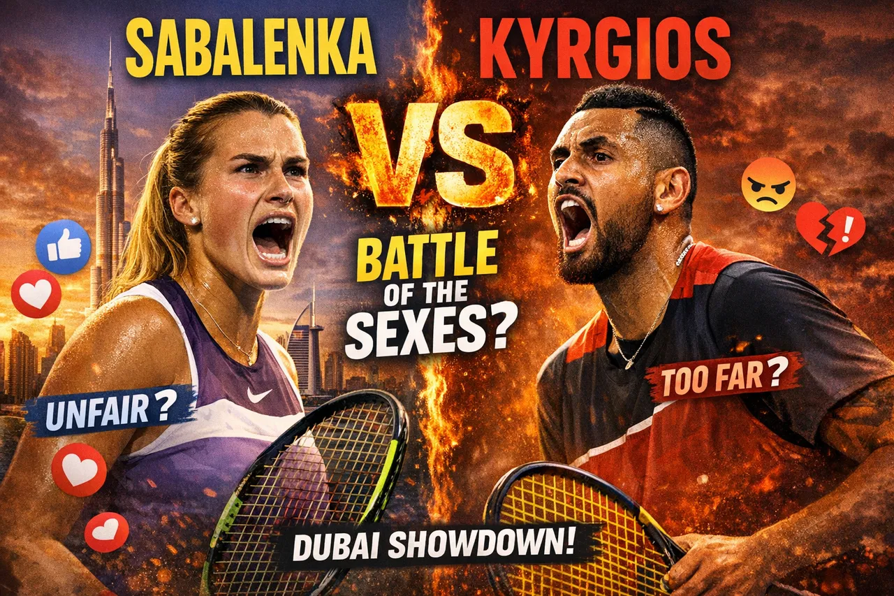 Sabalenka Vs Kyrgios: Dubai Battle Of The Sexes Divides Tennis