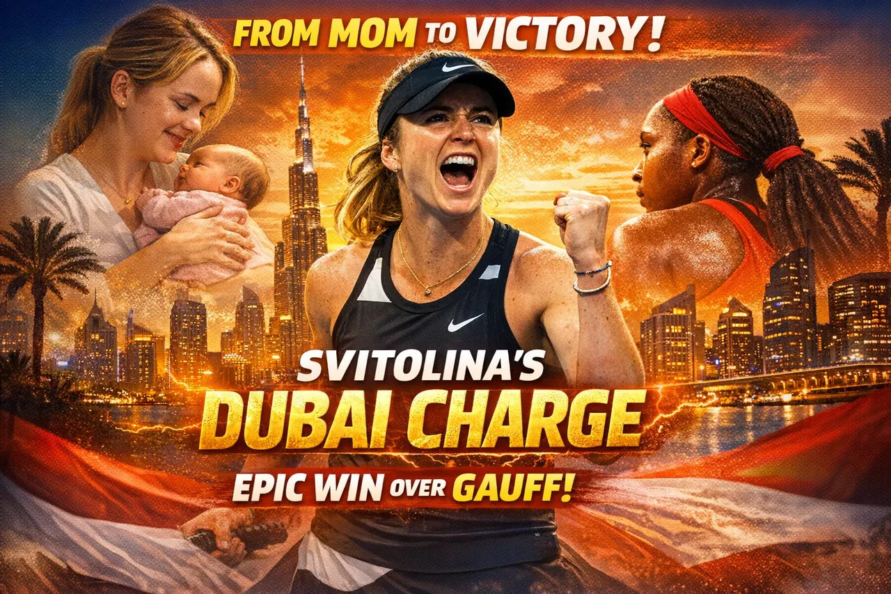 Svitolina’s Dubai Charge: From Mothers’ Milestone To Epic Win Over Gauff