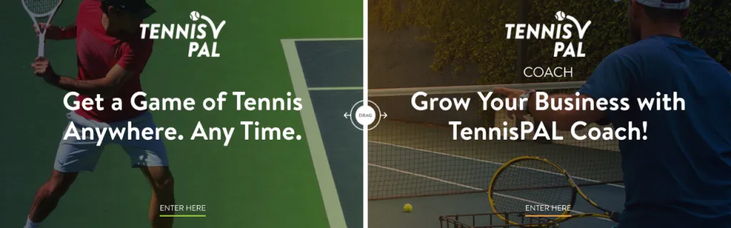 Tennispal iOS app for finding tennis courts, coaches, and hitting partners