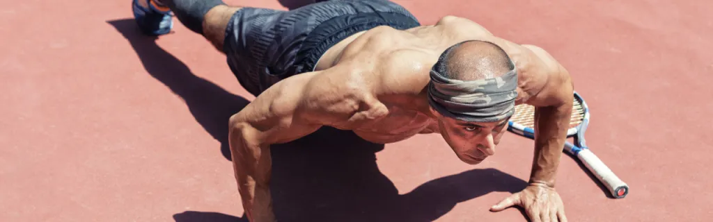 tennis warm up routine