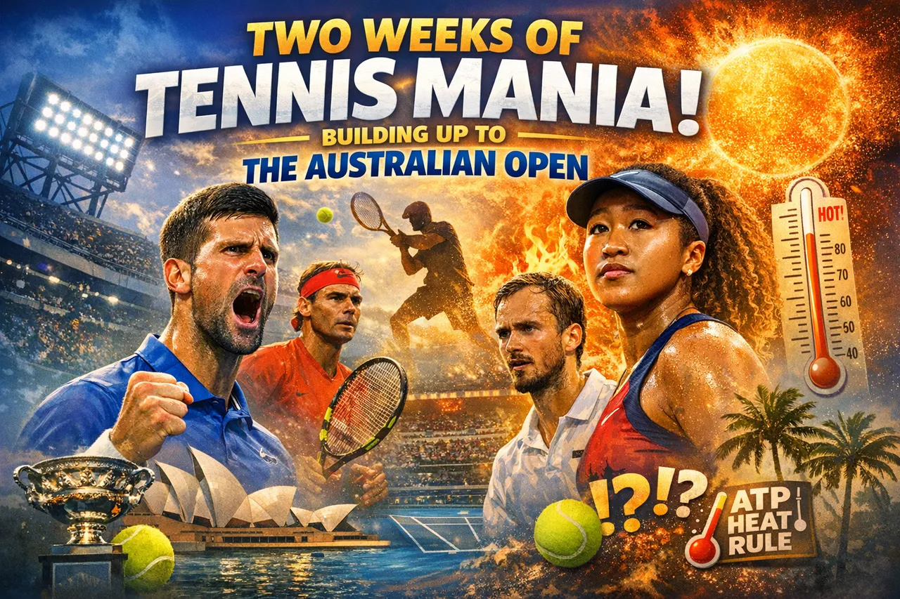Two Weeks Of Tennis Mania Build Up To The Australian Open
