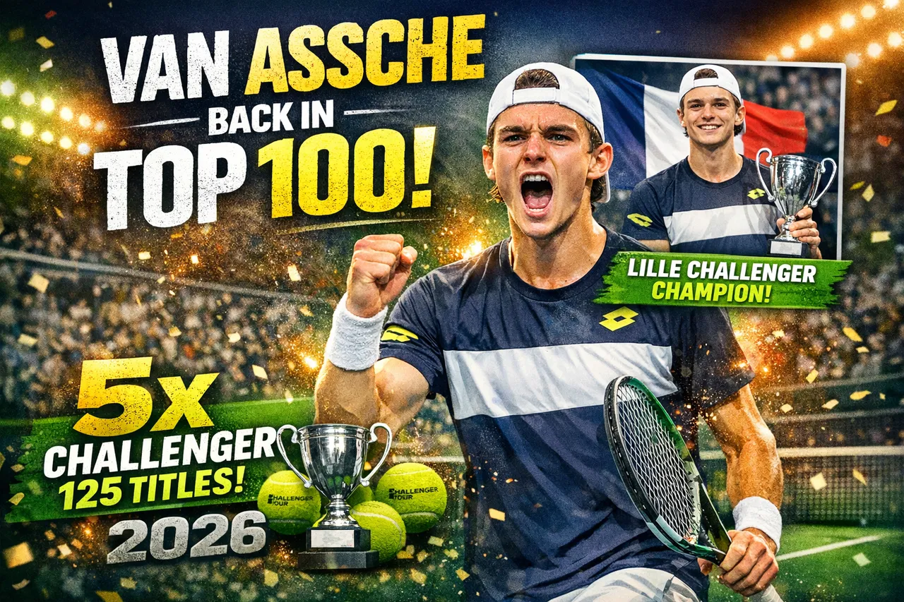 Van Assche Back In Top 100 After Lille Challenger Win