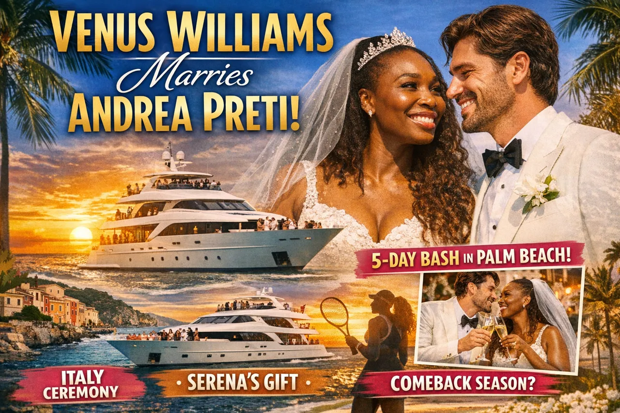 Venus Williams Marries Andrea Preti In Palm Beach Five-Day Celebration