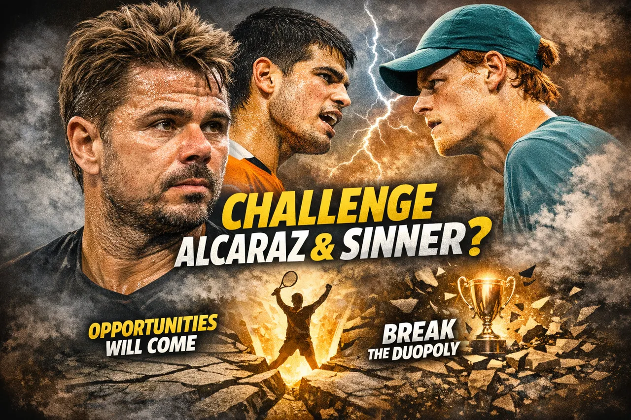 Wawrinka Says Opportunities Will Come To Challenge Alcaraz And Sinner