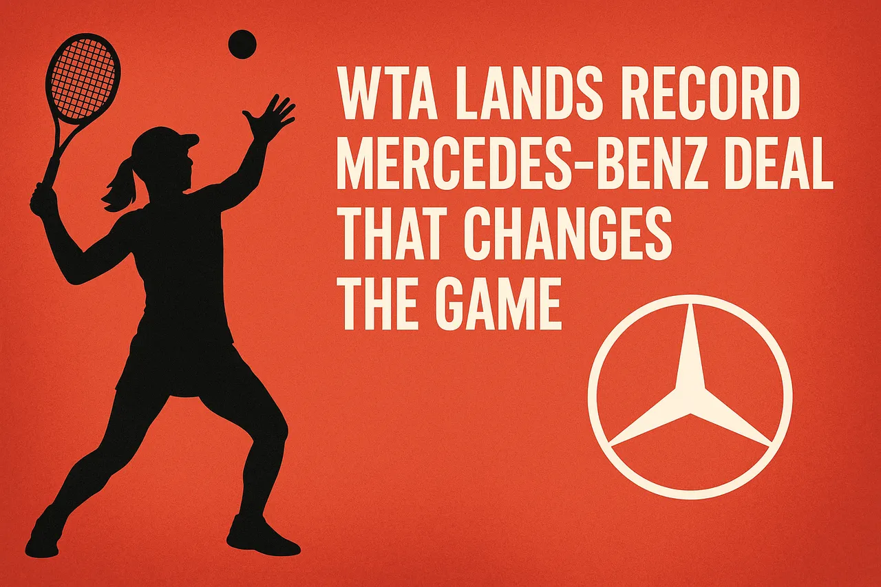 WTA Lands Record Mercedes-Benz Deal That Changes The Game
