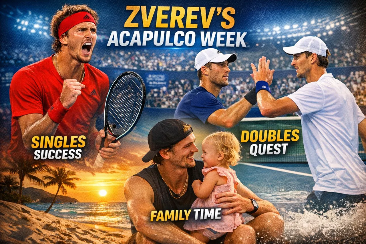 Zverev Eyes Doubles Glory As Singles Form And Family Boost His Acapulco Week