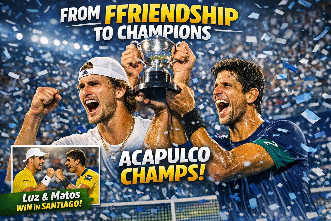 Zverev And Melo Turn A Decade Of Friendship Into Acapulco Title
